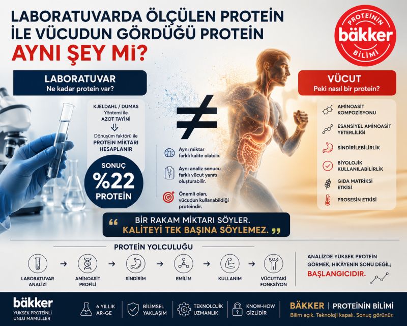 Laboratuvar Rakamlarının Ötesinde Biyolojik Gerçeklik ve Protein Kalitesi