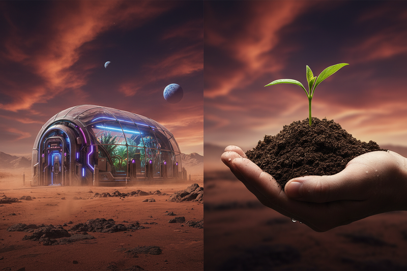 Gökyüzündeki Mars Hayalleri ve Ayaklarımızın Altındaki Gerçek