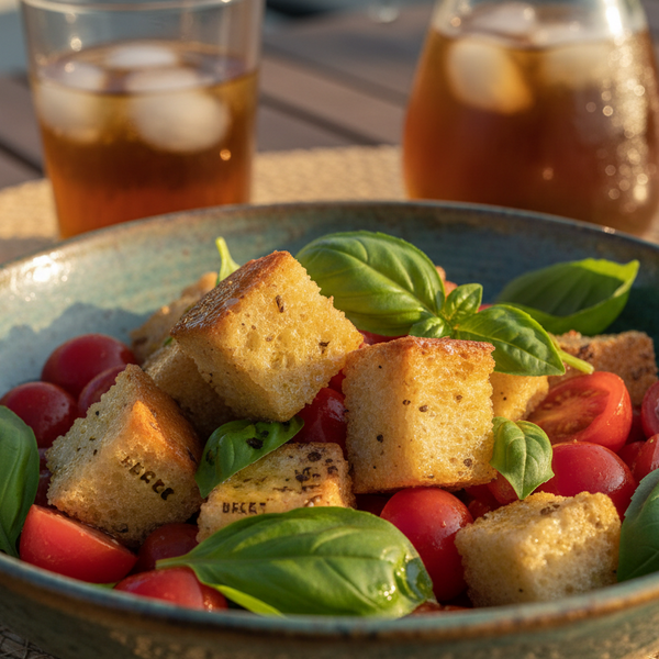 BÄKKER Yaz Esintisi: Yüksek Proteinli Panzanella (Ekmek Salatası)