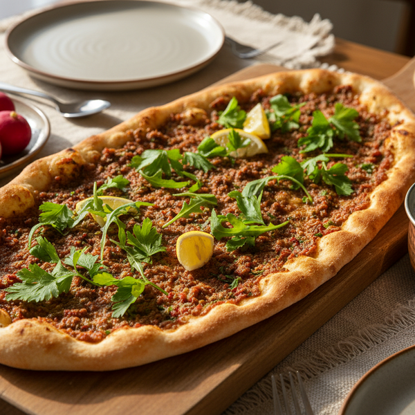 BÄKKER Anadolu Ateşi: Tavada 10 Dakikada Fit Lahmacun