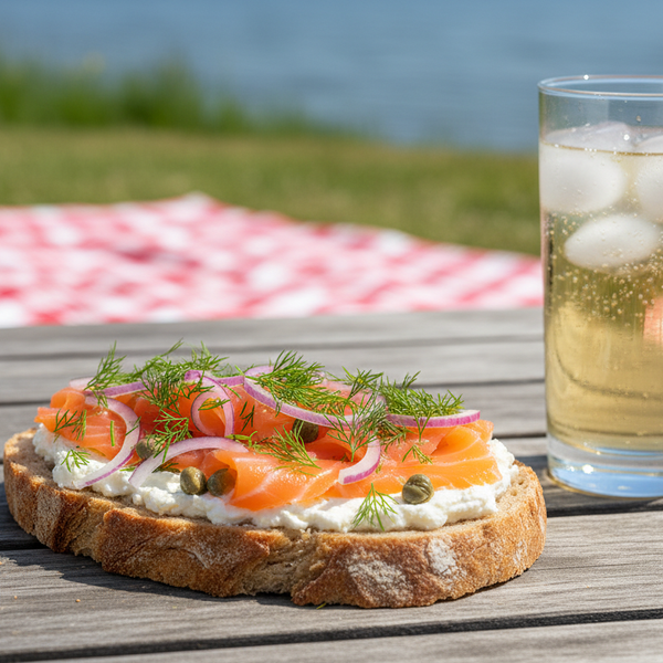 BÄKKER Nordic Fresh: Somon Füme & Krem Peynirli Sandviç