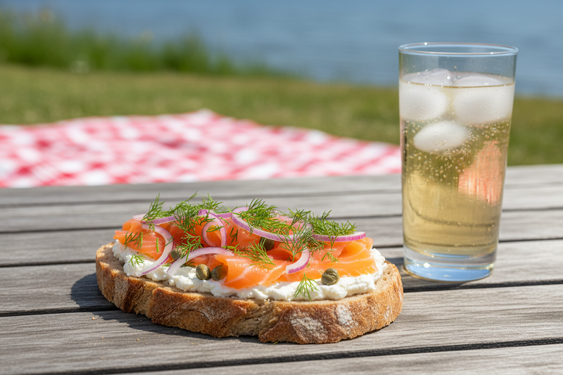 BÄKKER Nordic Fresh: Somon Füme & Krem Peynirli Sandviç