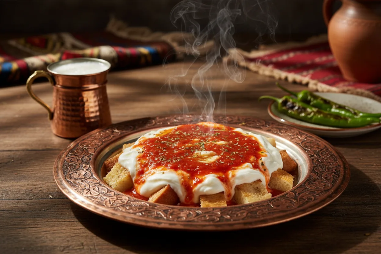 BÄKKER USULÜ FİT EKMEK KEBABI (TAVUKLU YALANCI İSKENDER)